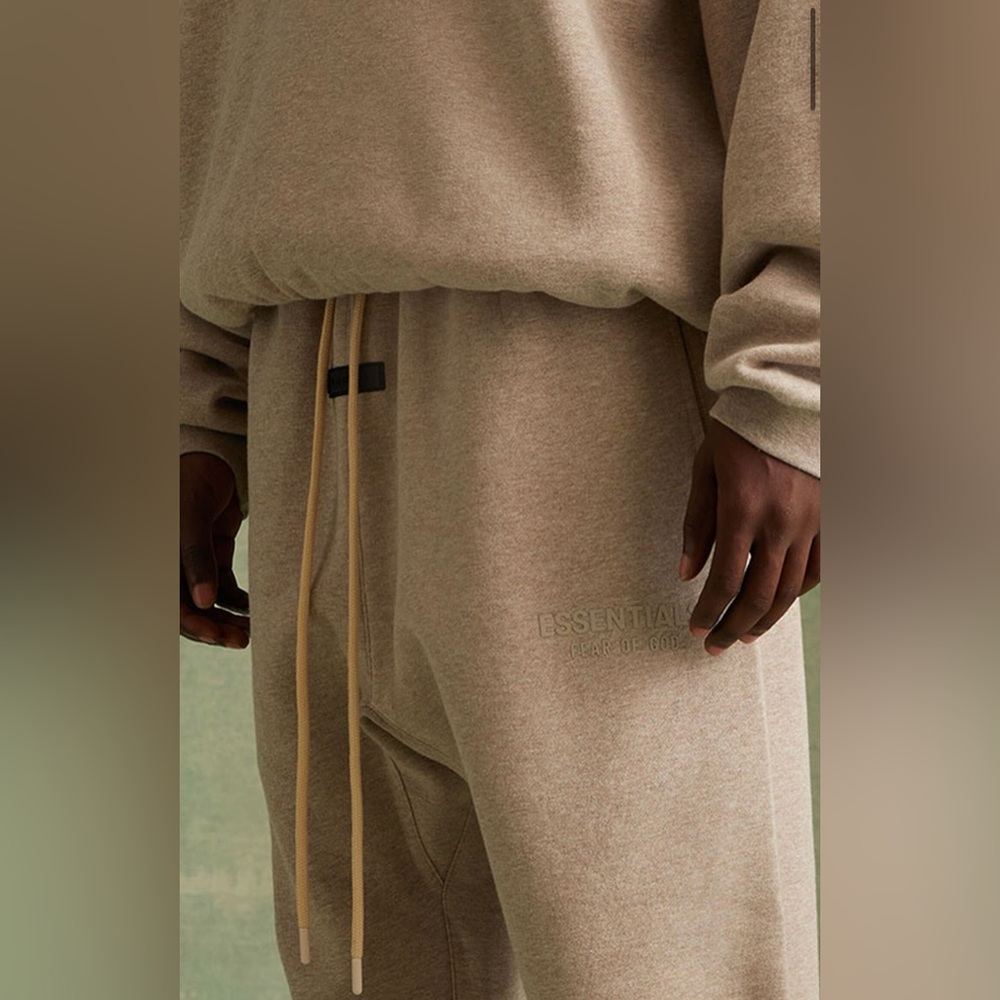 Fear of God Essentials Core Heather Sweatpants FW2023
